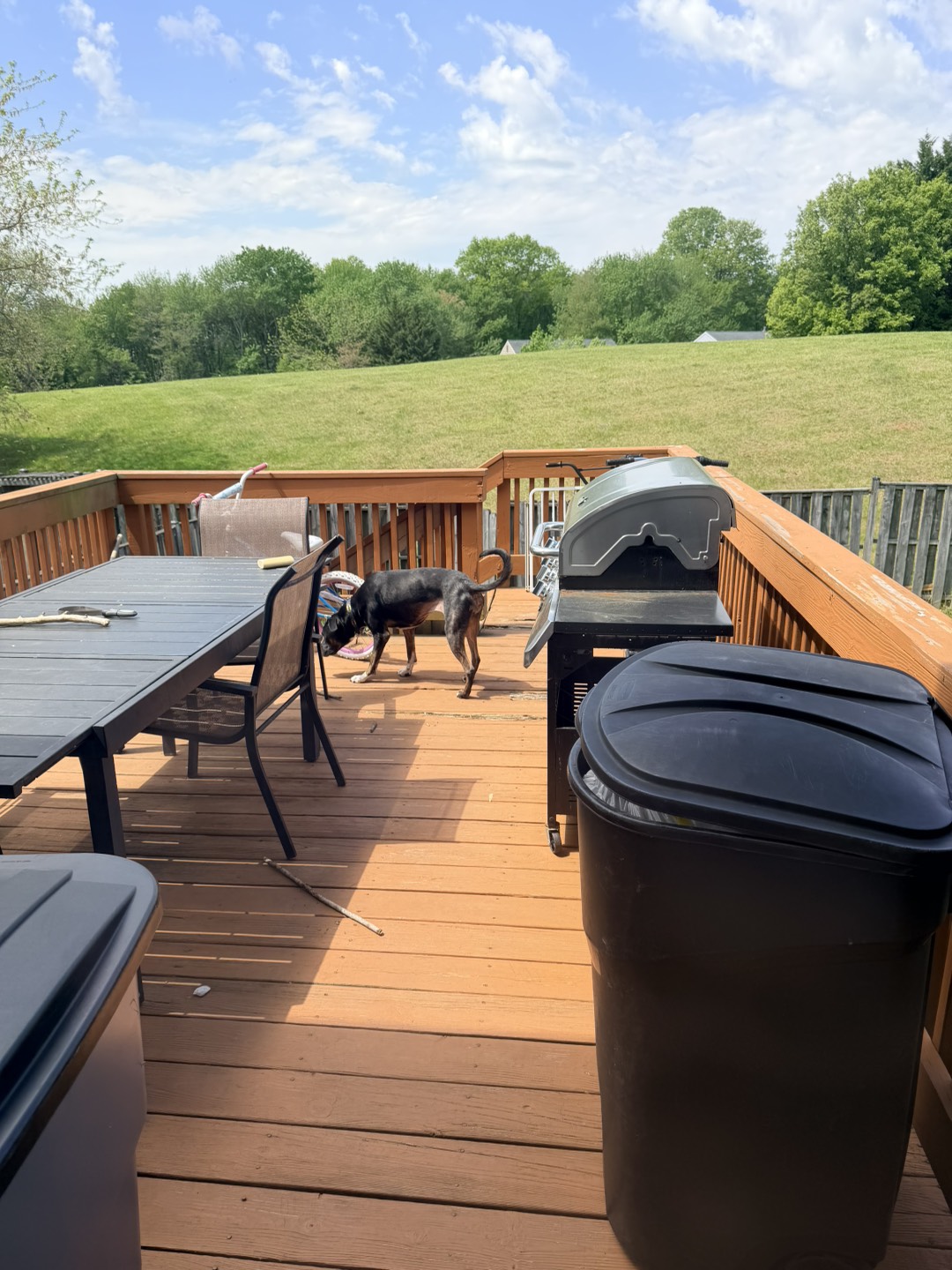 Outdoor Deck Tidy